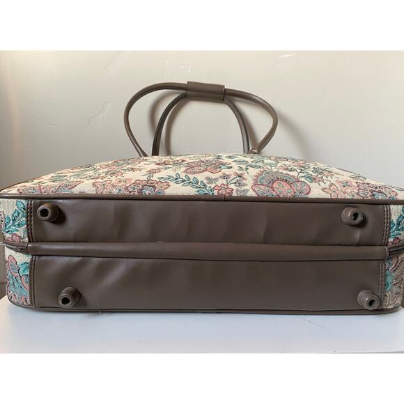 VTG American Tourister Floral Rosemont Lifestyle Garment Weekender Carry-On Bag - Picture 3 of 11